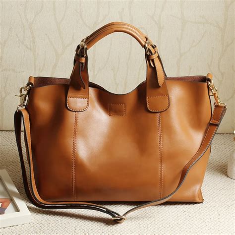 genuine leather women's handbags